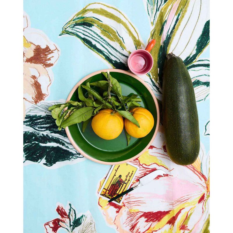 Kip&Co Somerset Blue Tablecloth Round image number 2